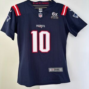 NFL Women's Navy and Red New England Patriots Jersey